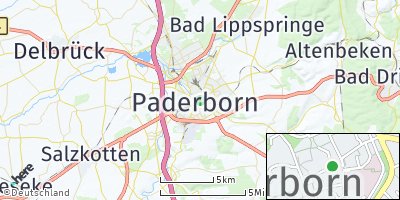 Google Map of Paderborn