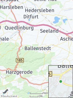 Here Map of Ballenstedt