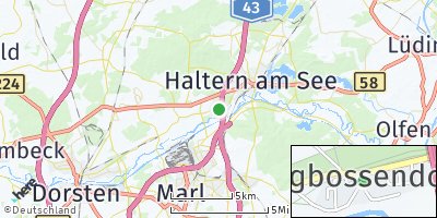 Google Map of Bergbossendorf