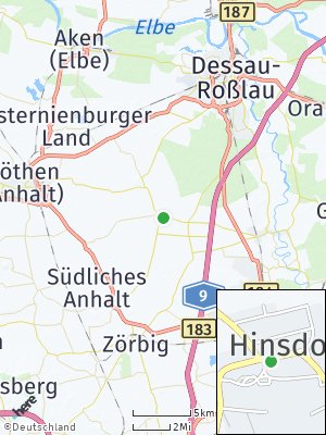 Here Map of Hinsdorf