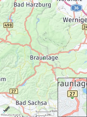 Here Map of Braunlage