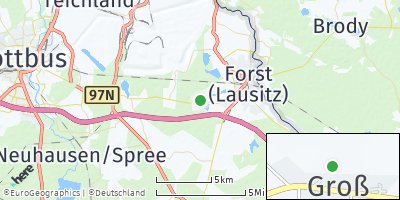 Google Map of Groß Jamno