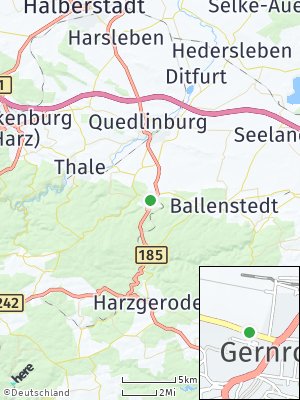 Here Map of Gernrode