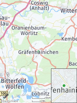 Here Map of Gräfenhainichen