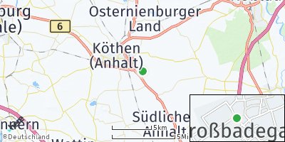 Google Map of Großbadegast