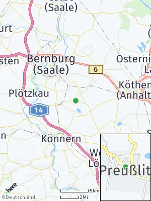 Here Map of Preußlitz