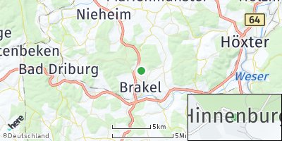 Google Map of Hinnenburg