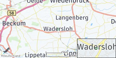 Google Map of Wadersloh