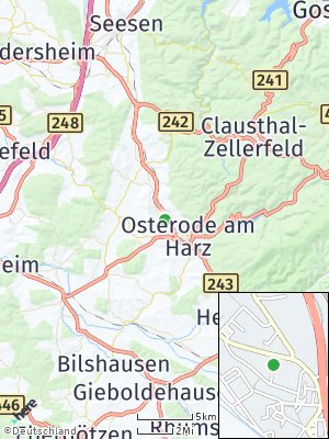 Here Map of Petershütte am Harz