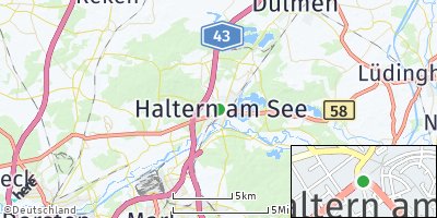 Google Map of Haltern