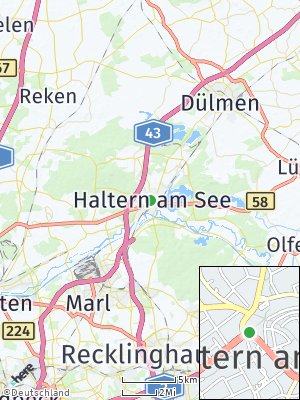 Here Map of Haltern am See