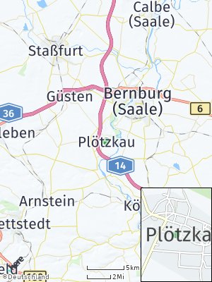 Here Map of Plötzkau