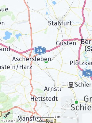 Here Map of Groß Schierstedt