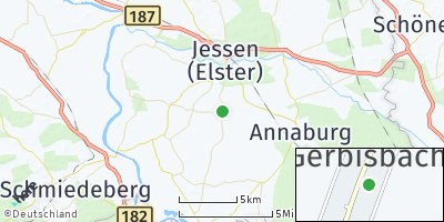 Google Map of Gerbisbach