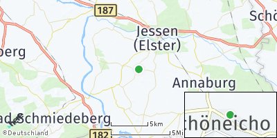 Google Map of Schöneicho