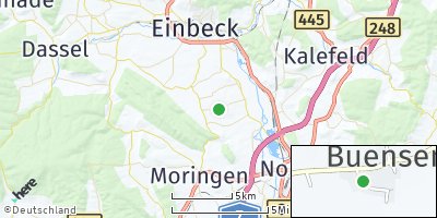 Google Map of Buensen bei Northeim