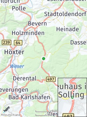 Here Map of Neuhaus im Solling