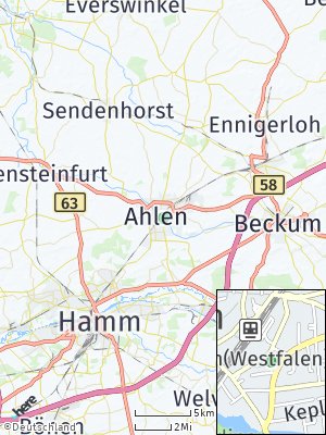 Here Map of Ahlen