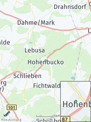 Here Map of Hohenbucko