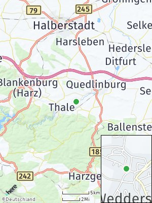 Here Map of Weddersleben