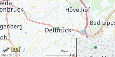 Google Map of Delbrück