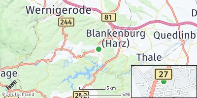Google Map of Hüttenrode