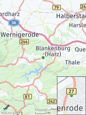 Here Map of Hüttenrode
