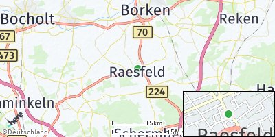 Google Map of Raesfeld