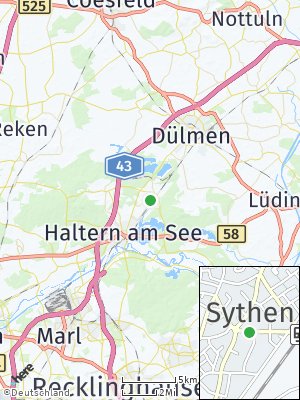 Here Map of Sythen