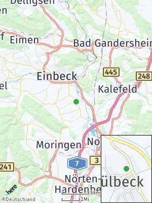 Here Map of Sülbeck bei Northeim