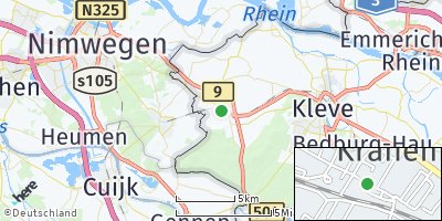 Google Map of Kranenburg