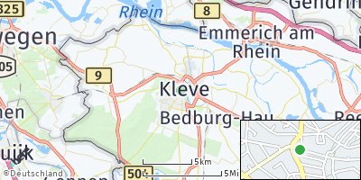 Google Map of Kleve