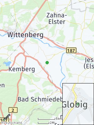 Here Map of Globig-Bleddin