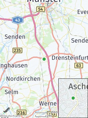 Here Map of Ascheberg