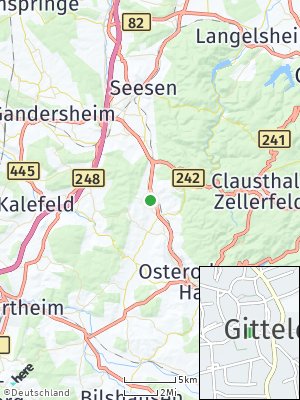 Here Map of Gittelde