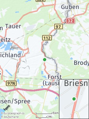 Here Map of Briesnig