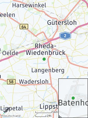 Here Map of Batenhorst