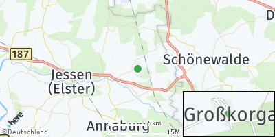 Google Map of Großkorga