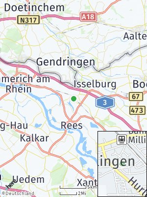 Here Map of Millingen