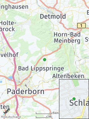 Here Map of Schlangen