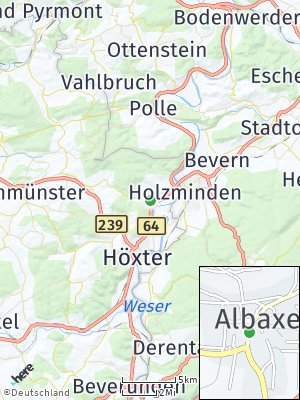 Here Map of Albaxen