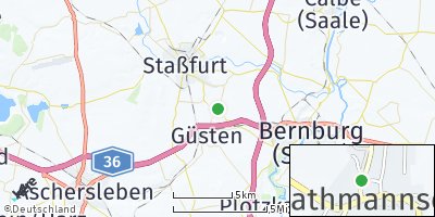 Google Map of Rathmannsdorf