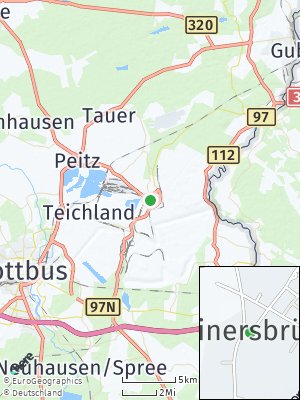 Here Map of Heinersbrück
