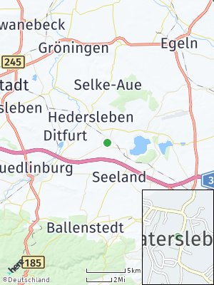 Here Map of Gatersleben
