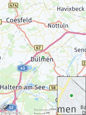 Here Map of Dülmen