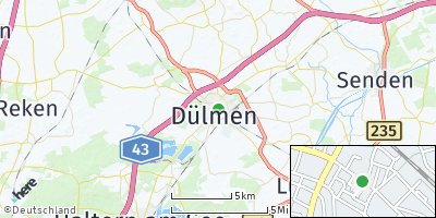 Google Map of Dülmen