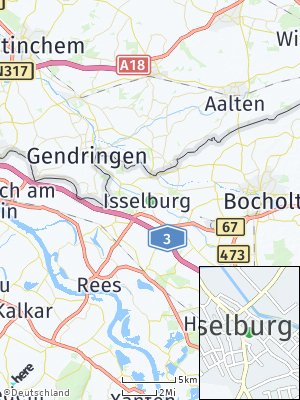 Here Map of Isselburg