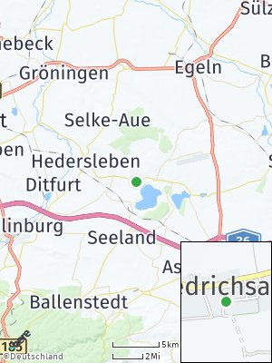 Here Map of Friedrichsaue