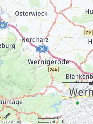 Here Map of Wernigerode