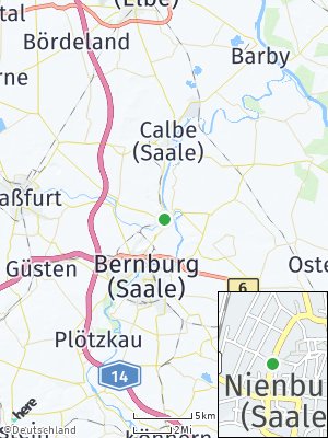 Here Map of Nienburg